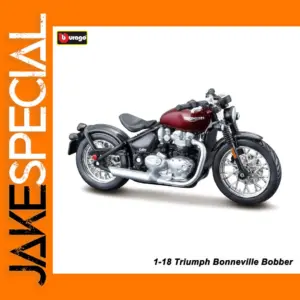 Bburago 1:18 Triumph Bonneville Bobber Model