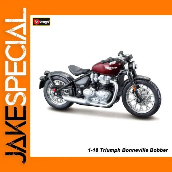 Bburago 1:18 Triumph Bonneville Bobber Model