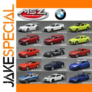 BMW M3 M4 X6 X7 Mini Cooper Diecast Car Model