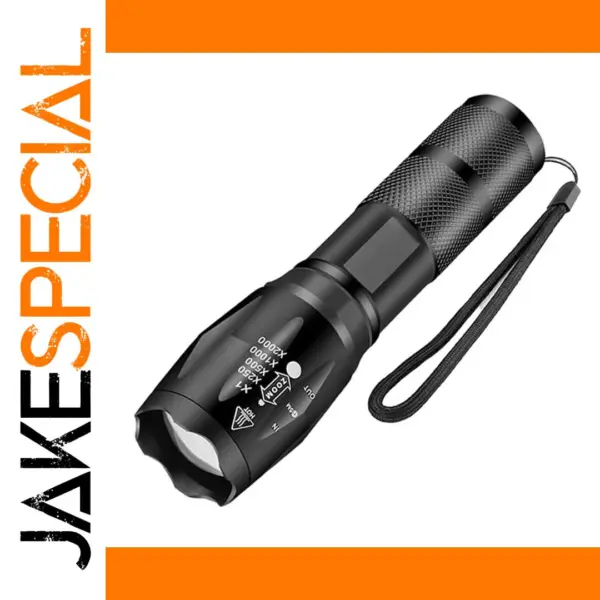 Super Bright Waterproof LED Flashlight 5 Modes