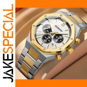 Luxury Quartz Men's Watch with Luminous Features