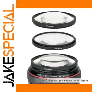 Macro Close-Up Filter Kit for DSLR Cameras