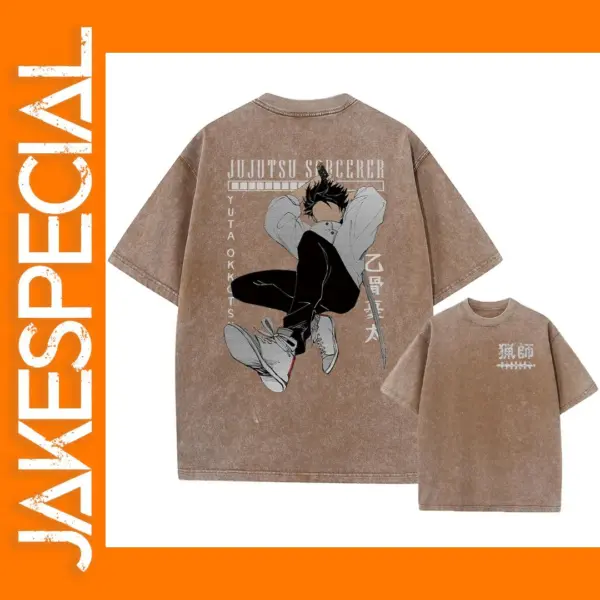 Anime Graphic T-Shirt for Summer Wear