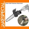 Electric Drill to Chainsaw Adapter Attachment