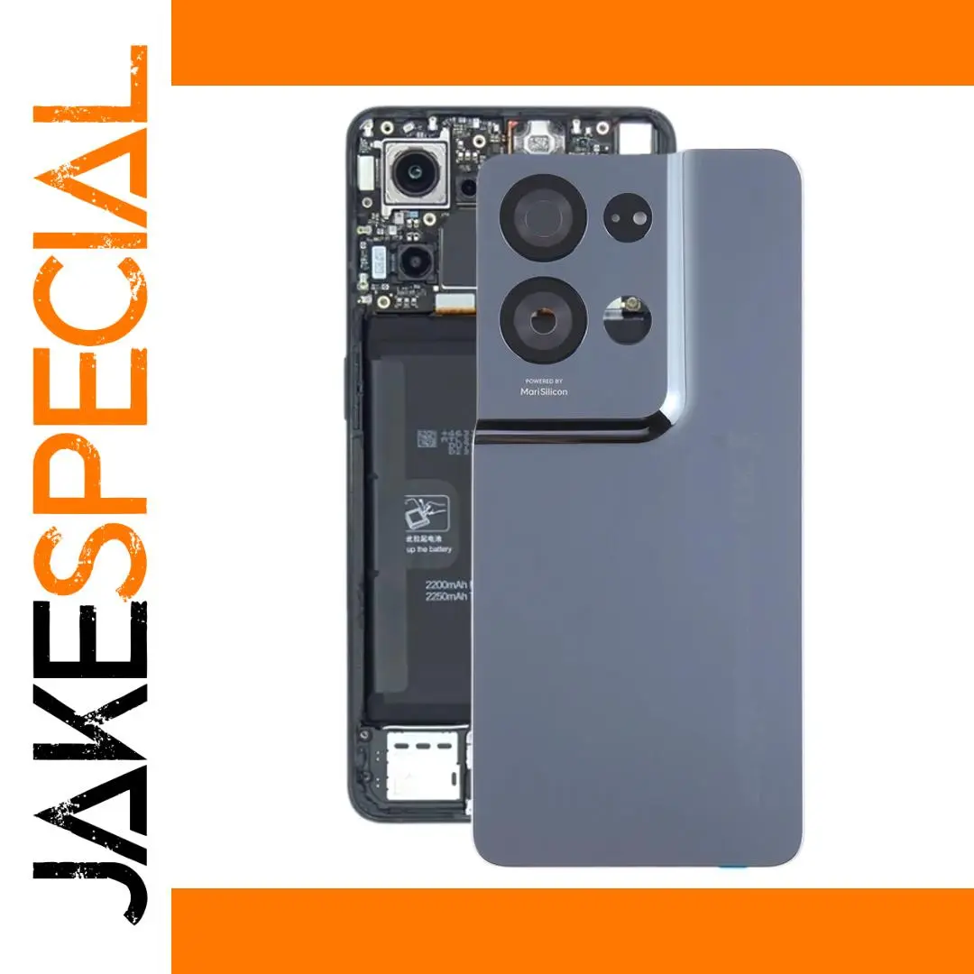 OPPO Reno8 Pro 5G Battery Back Cover in Black 1 OPPO Reno8 Pro 5G Battery Back Cover in Black