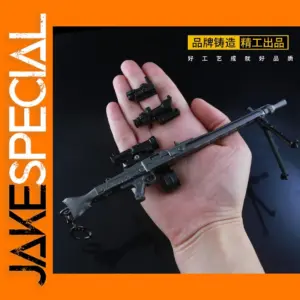 MG3 Machine Gun Metal Model 19cm PUBG Decor