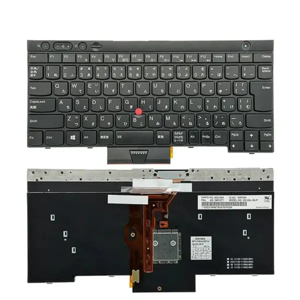 Japanese Backlit Keyboard for Lenovo Thinkpad T430 - Image 2