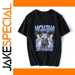Anime Graphic T-Shirt Men Harajuku Style Spring