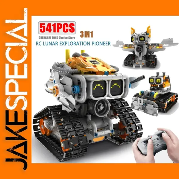3 in 1 Remote Control Lunar Rover Set