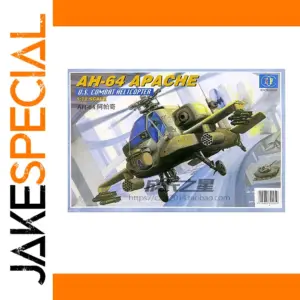 1:72 AH-64 Apache Helicopter Model Kit