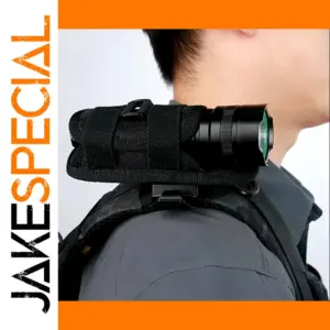 360 Degree Tactical Flashlight Pouch Case