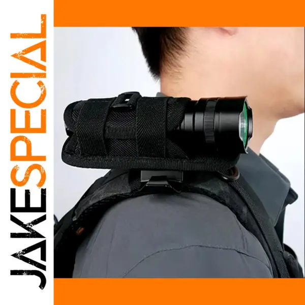 360 Degree Tactical Flashlight Pouch Case