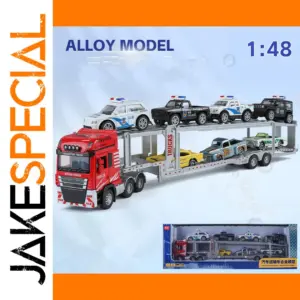 1:48 Alloy Double-Layer Transport Vehicle Model