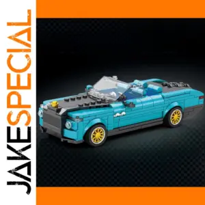 417PCS Retro Luxury Car Model Building Set