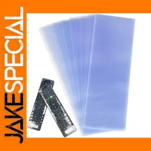 100pcs PVC Remote Control Shrink Wrap Bags