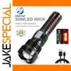 8 Mode LED Flashlight with Dual Side Light