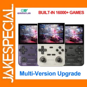 GAMINJA 3.5 Inch Handheld Game Console 64GB