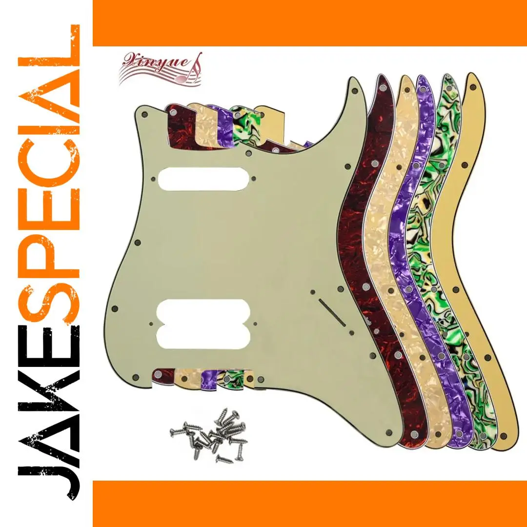 Pleroo FD US 11 Screw Hole Strat Pickguard 1 Pleroo FD US 11 Screw Hole Strat Pickguard