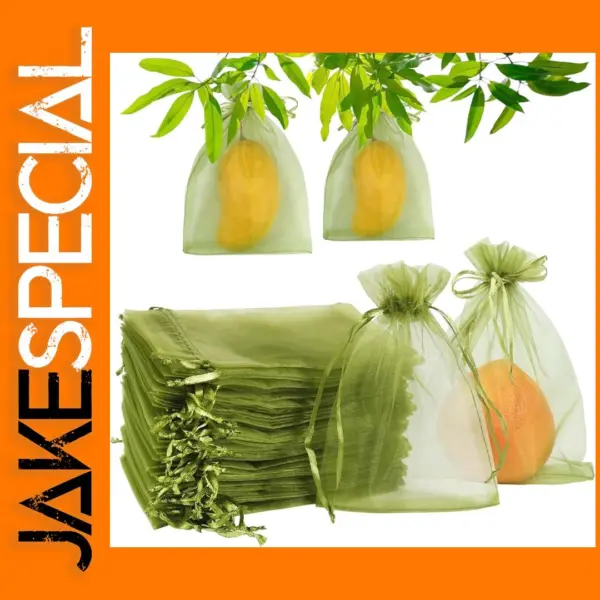 50 Pack Fruit Protection Mesh Bags
