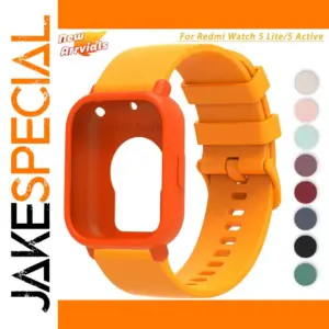 Silicone Case and Strap for Redmi Watch 5 Lite