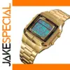 Men's Digital Sports Watch with Alarm and Countdown