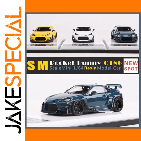 ScaleMini 1:64 Rocket Bunny GT86 Resin Model