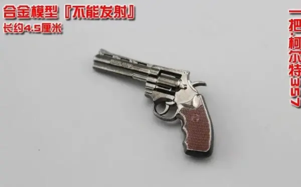 1/6 Scale P38 PPK Mini Metal Revolver Model for Dioramas - Image 38