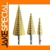 HSS Titanium Coated Step Drill Bit 4-32mm