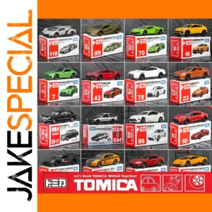 Tomika 1/64 Diecast Alloy Car Model Set