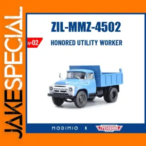 1:43 Scale Vintage ZIL MMZ 4502 Truck Model