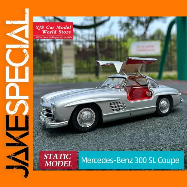 1/18 Scale Metal 300SL Coupe Model Car