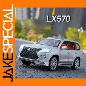 1:32 LX570 Alloy Off-road SUV Model Car