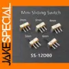 Mini Sliding Toggle Switch SS-12D00 3Pin 1P2T Pack of 10-100