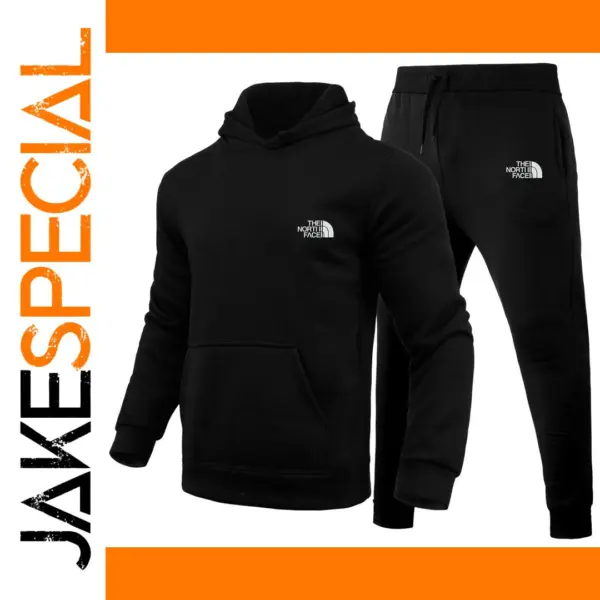 Men's Casual Cotton Tracksuit Set for Autumn