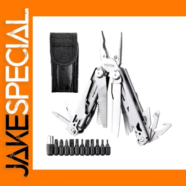 17-in-1 Stainless Steel Multi-tool Pliers