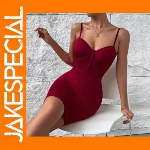 Hollowed Mesh Sheath Mini Dress for Women