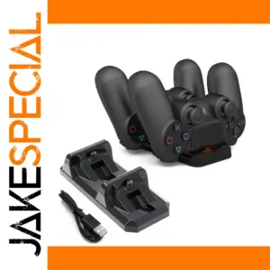 Dual USB Charging Dock for PS4 Controllers