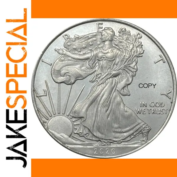 Liberty Silver Plated Eagle Commemorative Coin