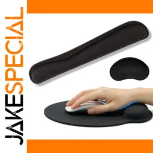 Ergonomic Wrist Rest Mouse Pad Set