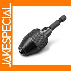 1/4 Inch Keyless Chuck Hex Shank Adapter