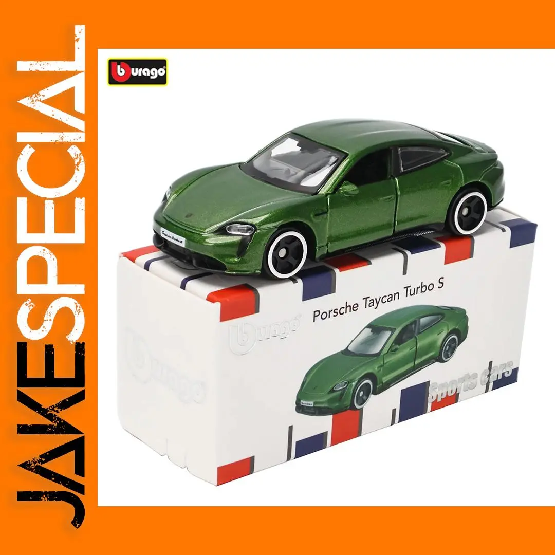 Bburago Porsche Taycan Turbo S Metal Model 1 Bburago Porsche Taycan Turbo S Metal Model