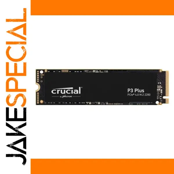 Crucial P3 Plus 2TB NVMe M.2 SSD 5000MB/s