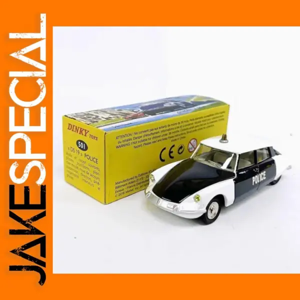 Dinky Toys 1:43 Citroen DS 19 Police Model