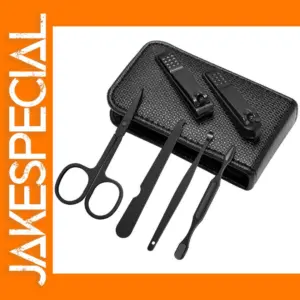 6-Piece Stainless Steel Nail Scissors Set