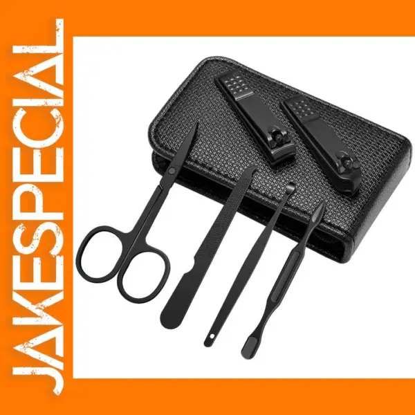 6-Piece Stainless Steel Nail Scissors Set