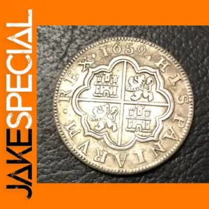 Replica 1659 Spain 4 Reales Silver Coin