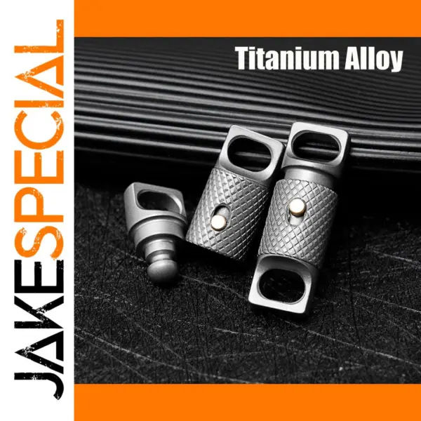 Titanium Alloy Keychain Quick Release Tool
