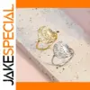 Crescent Moon Sun Stainless Steel Ring