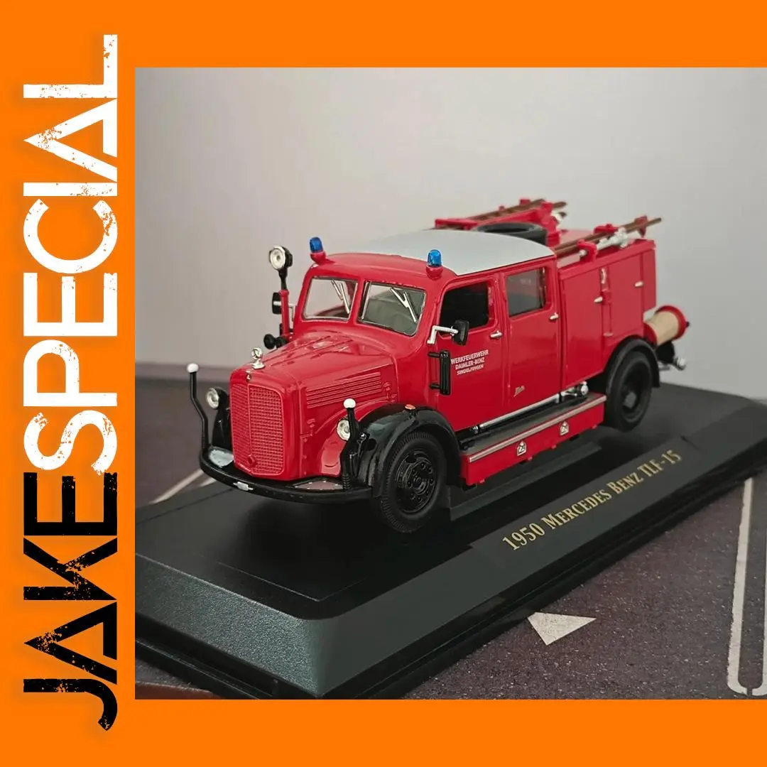 1950 Mercedes Benz Die-Cast Fire Truck Model 1 1950 Mercedes Benz Die-Cast Fire Truck Model