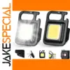 Portable Mini LED Keychain Flashlight USB Rechargeable